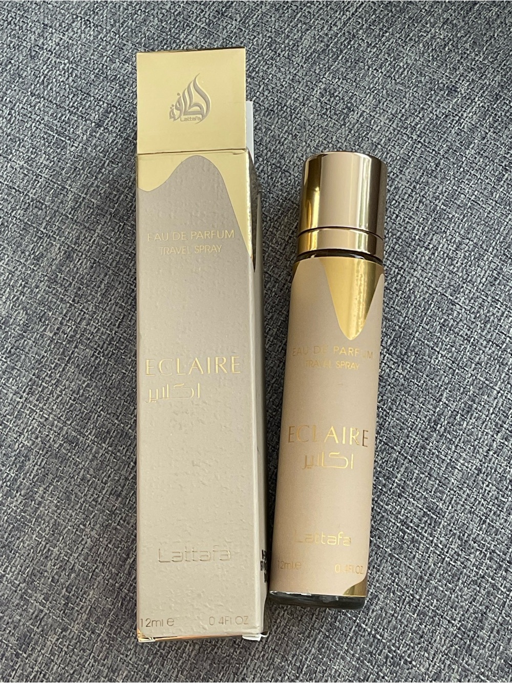 Lattafa Travel Perfume Spray - Champagne Box